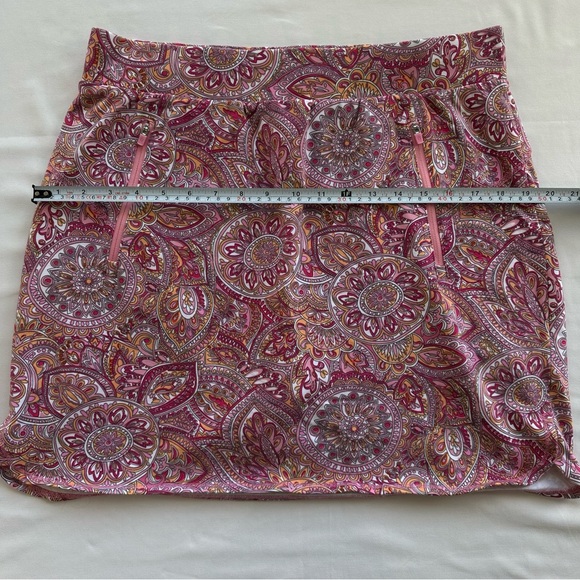 Talbots Pink Floral Everyday Stretch Skort - Picture 5 of 9